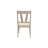 Meshayla Two Modern Farmhouse Side Chairs, Dining Chairs, Brown