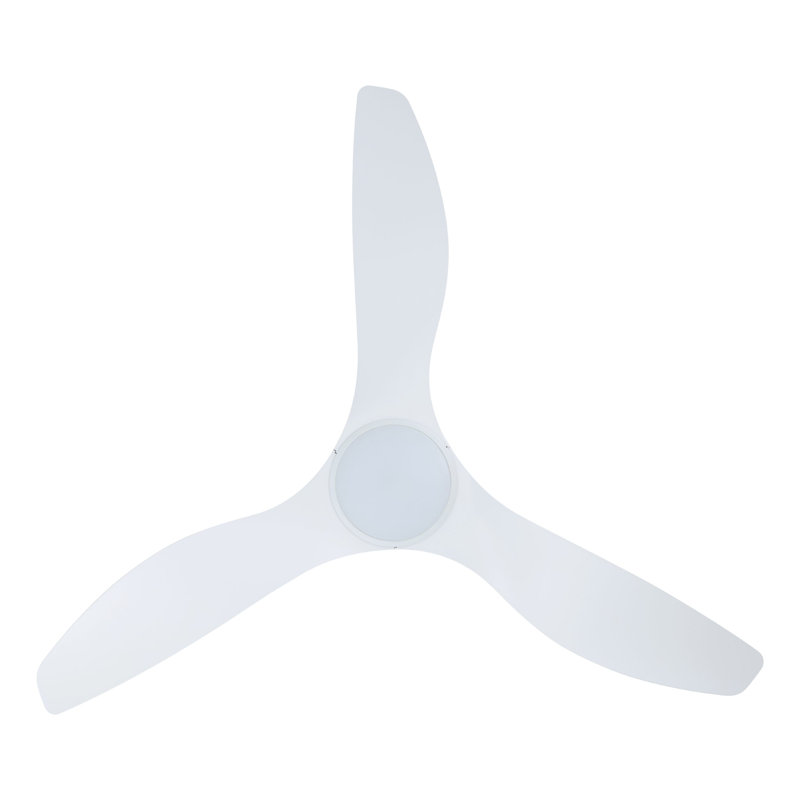 Syeed Ceiling Fan, White, White, 52"