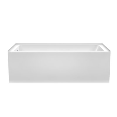 Grayley 66'' x 30'' Soaking Acrylic Bathtub