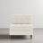 Upholstered Beige Tufted Corduroy Armless Chair with Pillow Back, Single Chair Module Part For Sectional Sofa-285358883
