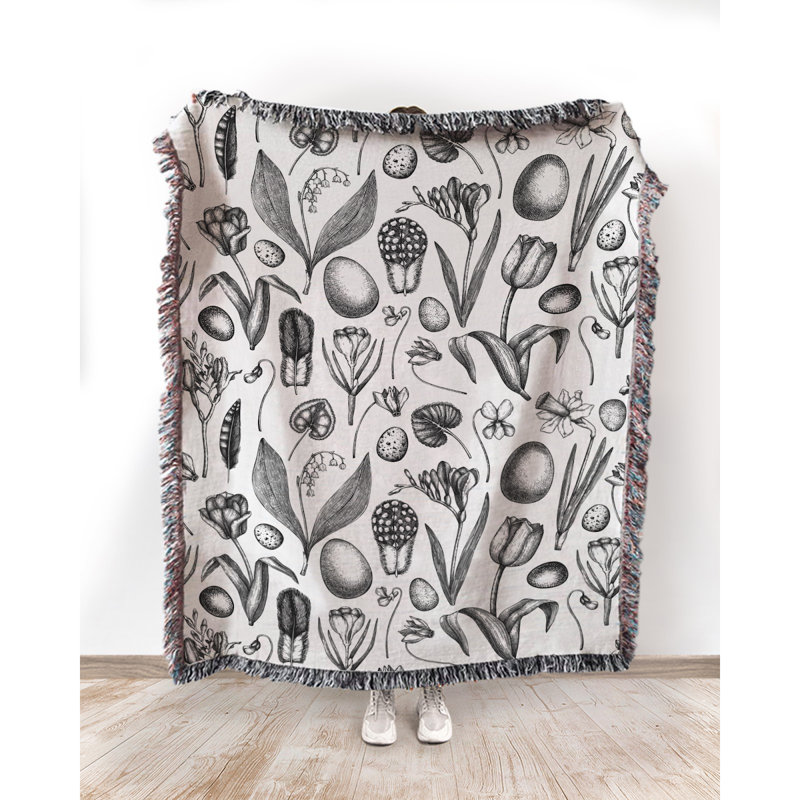 Polyester Throw, 60" W x 80" L