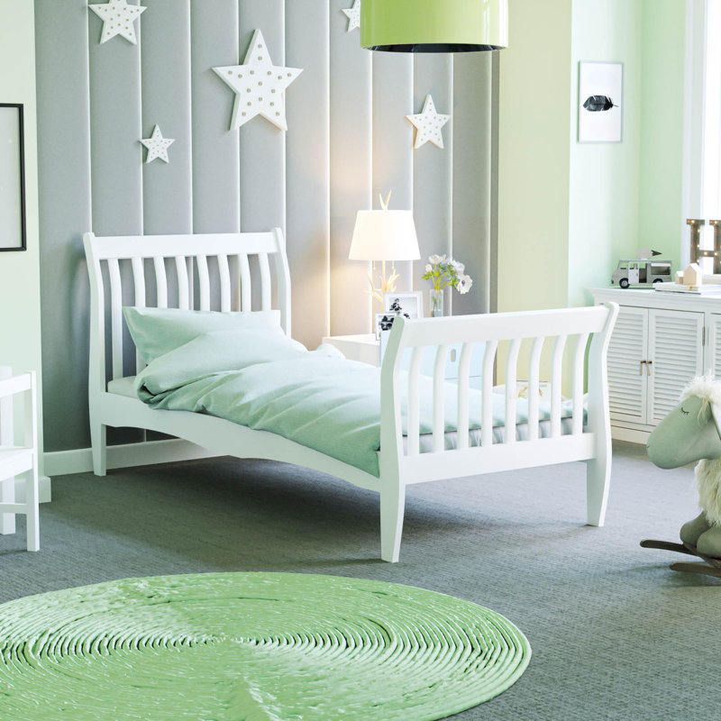 Massad Solid Pine Single Kids Bed