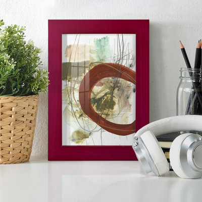 «Gautious Rusted Loops II», encadré sur papier