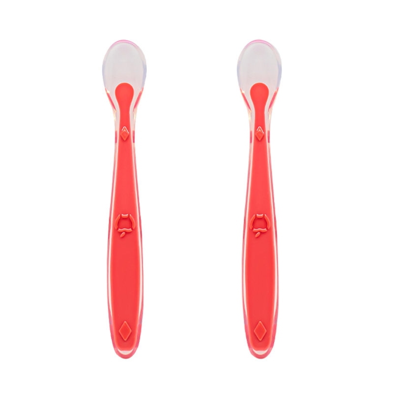 Berel Baby Flatware, Red