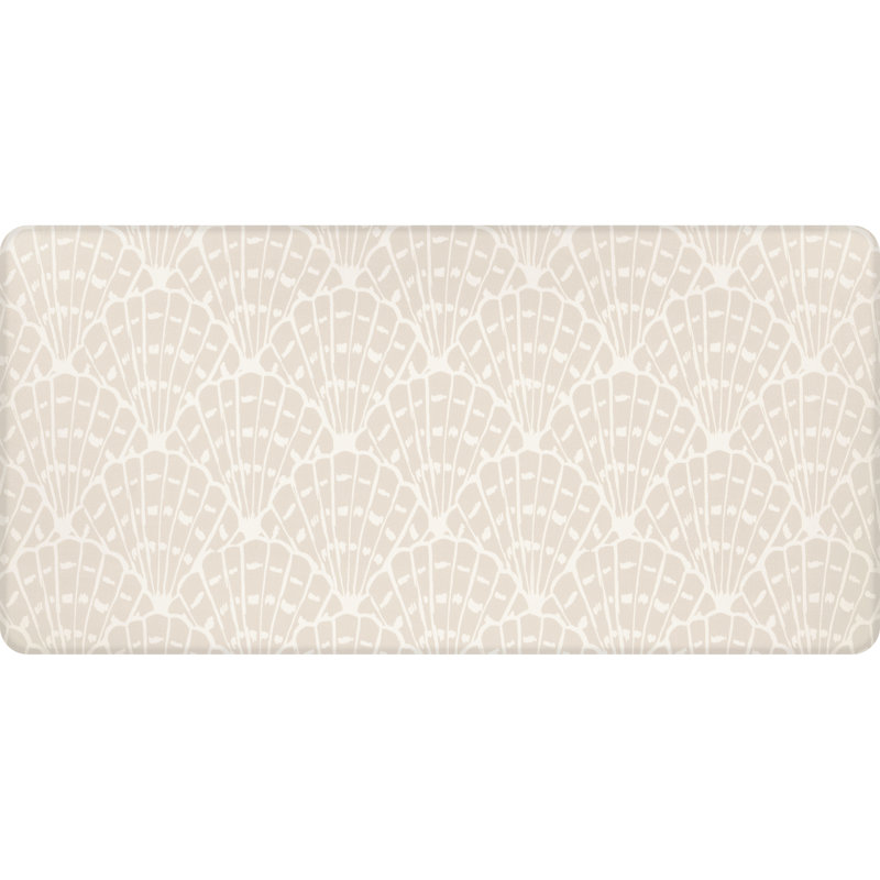 Cushion Comfort Sanibel Shells 20" x 41", Runner 1'8" x 3'5"