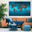Ocean World Map Canvas Print-190727854
