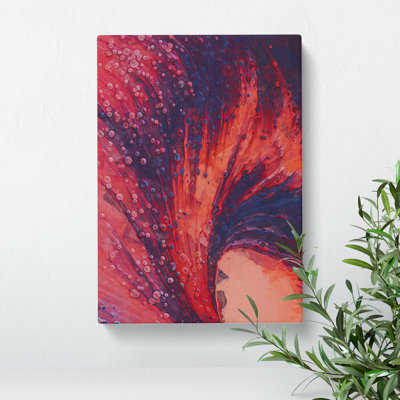 Land Of Plenty Abstract - Wrapped Canvas
