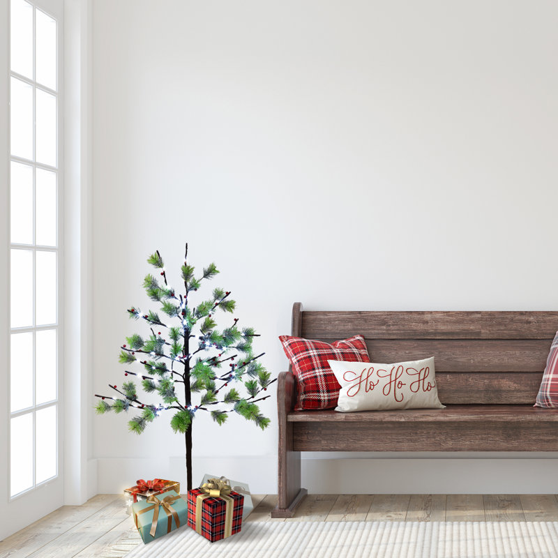 36'' Twinkle Lighted Trees & Branches, 3'