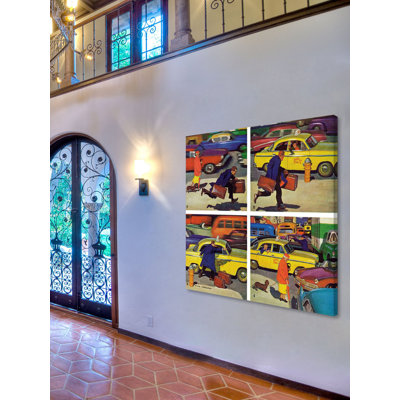 Impression sur toile tendue, "running of time"
