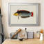«Tropical Fish Collection IV», reproduction encadrée de qualité supérieure - prête à être accrochée-1569941374-1569941347-1569918807