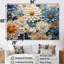 Ensemble de décorations murales Zinnias Collage I - Zinnias-107741780-107741778
