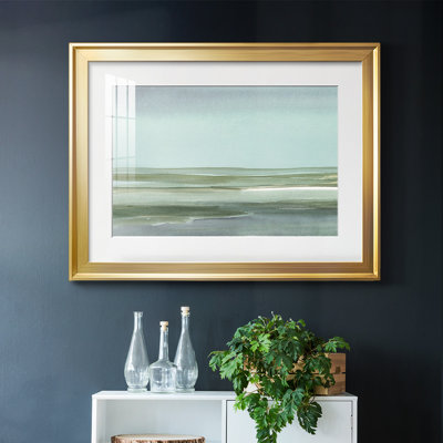 Aqua Reflections I, reproduction d'art encadrée