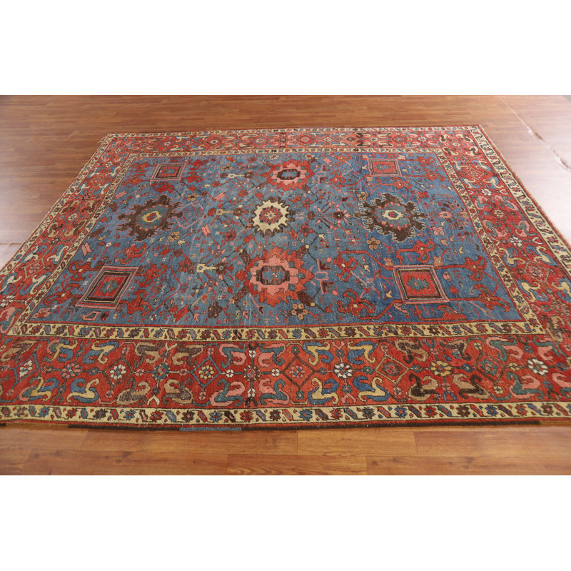 Tapis teinture végétale pré-1900 8 x 8