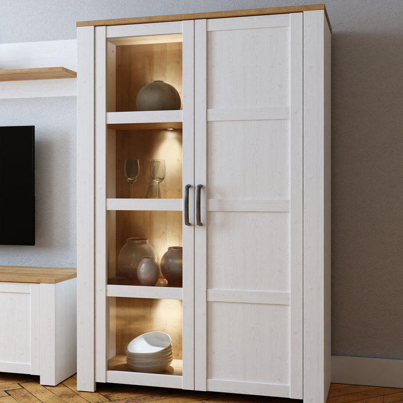Ellefsen Display Cabinet, White