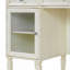 Bureau de coiffeuse 2 en 1 avec miroir rabattable, coiffeuse avec tiroir et armoire, bureau d'ordinateur multifonctionnel pour bureau, vestiaire, chambre à coucher, salon