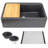 Rockport 32.75'' L Farmhouse / Apron Single Bowl Granite Kitchen Sink-83250849