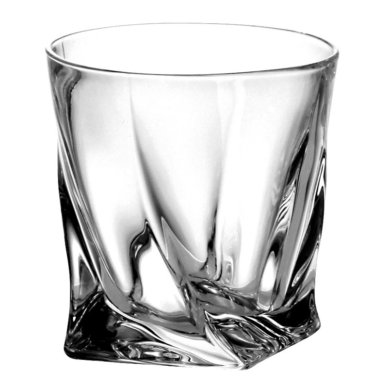 Verre à scènes de cristal 2 oz.