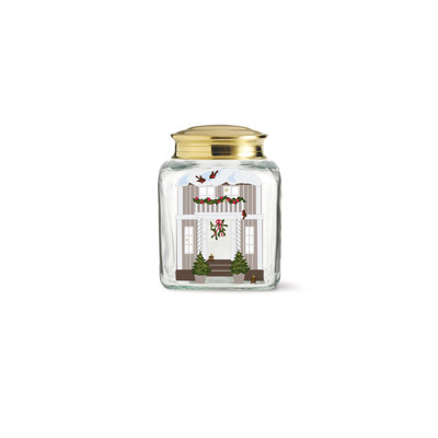Bocal à biscuits de Noël
