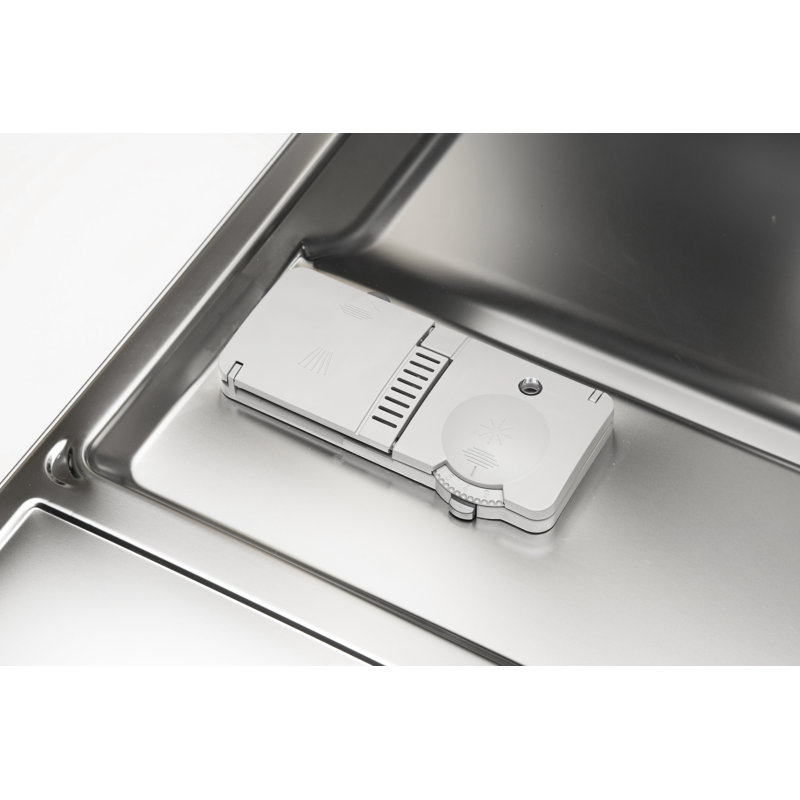 3 Series 24" Dishwasher with Installed Viking Stainless Steel Panel