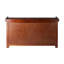 Banc de rangement en bois Gillard