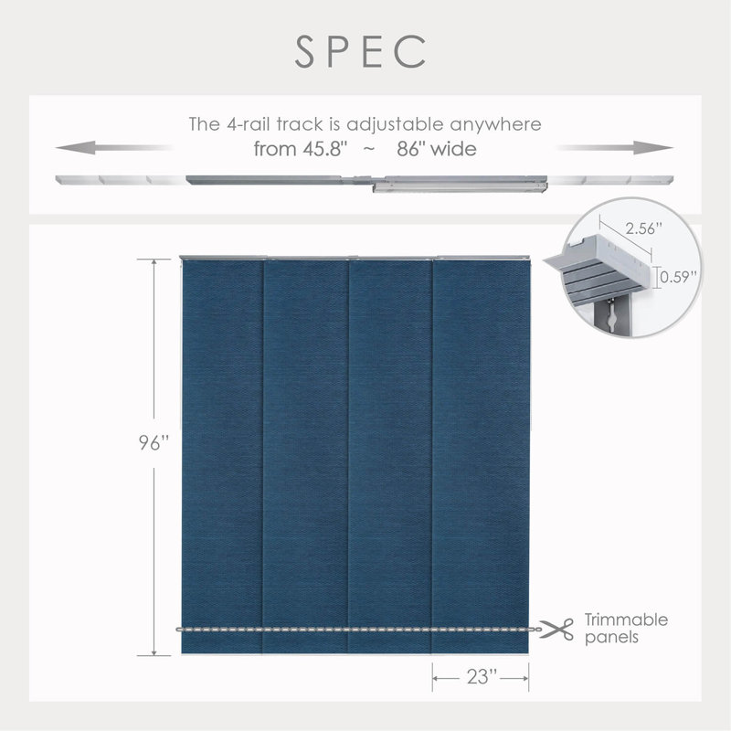Semi Sheer Vertical Blind