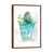 Classic Brown Wood Framed