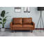 Cilla 58.3'' Faux Leather Loveseat-1466975686-1401443622