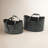 Leather Handmade Decorative and Functional Storage Basket with Handles-63371736
