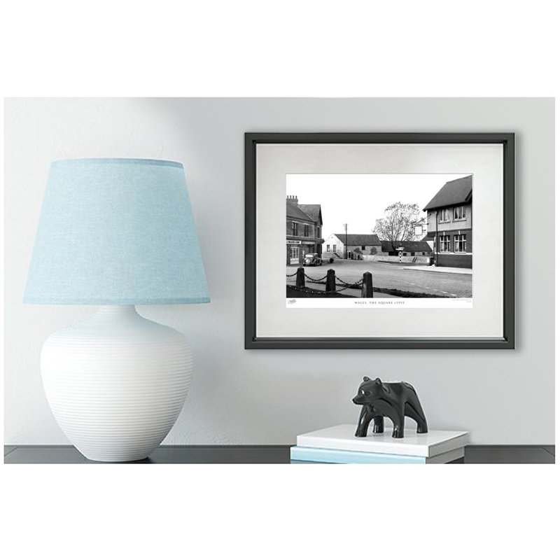 Wales, The Square C1955 by Francis Frith - Single Picture Frame Print, 40cm H x 50cm W x 2.3cm D