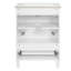 Meuble-lavabo simple autoportant 24 po avec plateau en céramique 24 po-2077880906