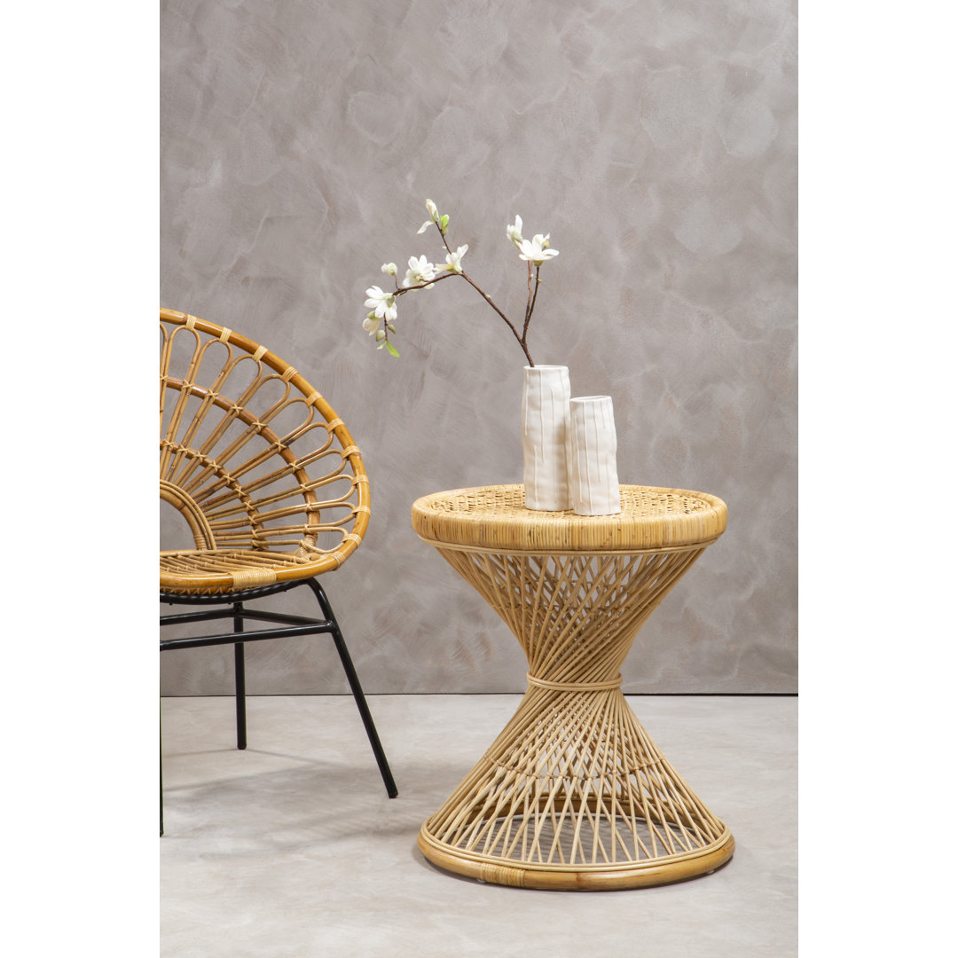 Bourbeau Rattan Accent Stool