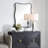 Uttermost Pavia Black Vanity Mirror