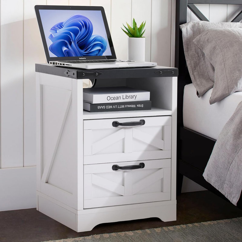 70cm W Bedside Table