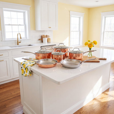 KitchenAid® Tri-Ply Stainless Steel 10-Piece Set
