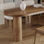 Bureaux en bois massif noyer en demi-cercle-108057904