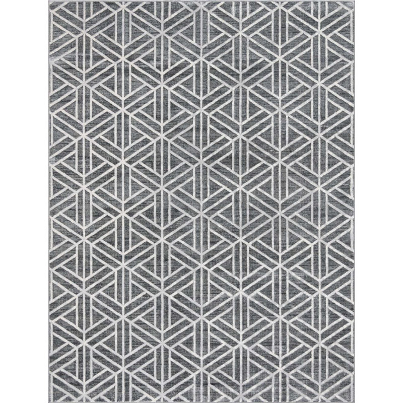 Tapis contemporain Clidy, Rectangle 9 pi x 12 pi