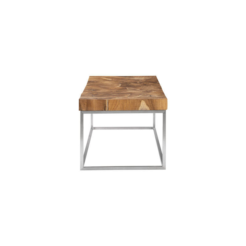 Teak Puzzle Frame Coffee Table