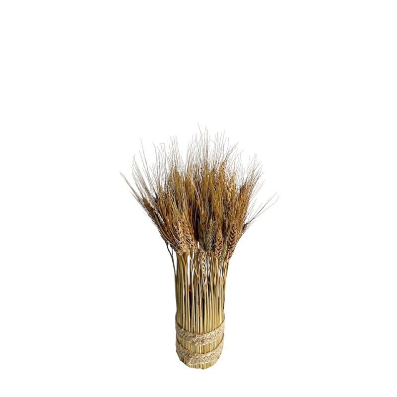 Round Wheat Grass Bunch Natural H 15.7"
