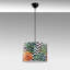 Luminaire suspendu cylindrique à 1 lumière Crank