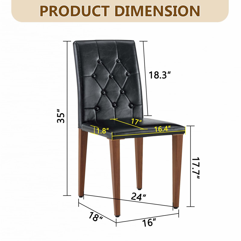 Chaises de salle à manger en polyuréthane