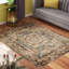 Tapis oriental ivoire / bleu Efa-23170014