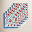 Cotton Floral Square Napkin-1225831352