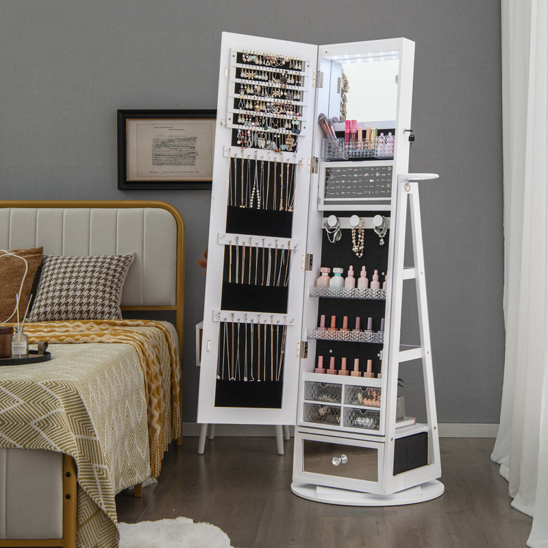 Freestanding Jewelry Armoire