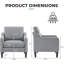Fauteuil de 29,9 po de largeur Amaryia-970603604