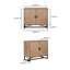 SIERRA 2 DOOR CABINET BLACK-1894547961