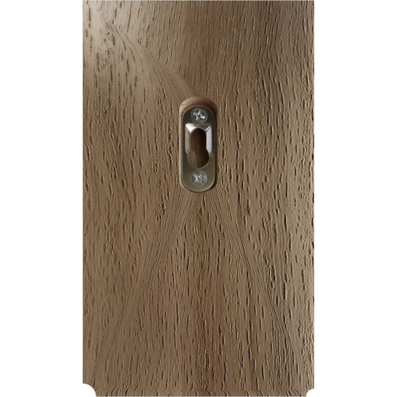 Support Clarksville, Chêne rouge, L 5,25 po x P 4 po x H 6 po