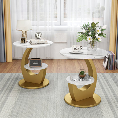 Side Table with Storage