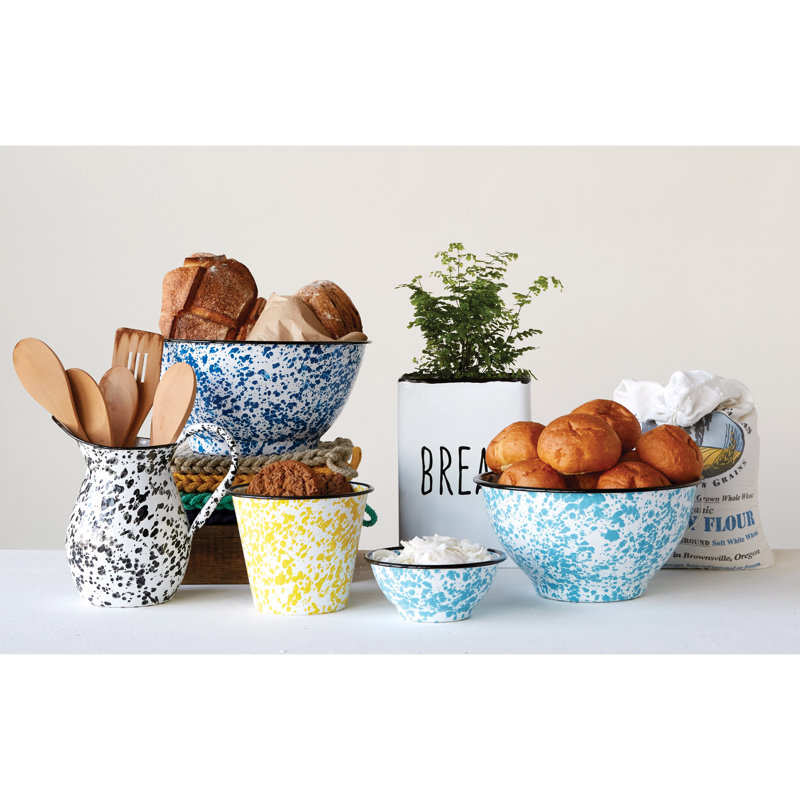 Urban Homestead 5 Piece Enamel Mixing Bowl Set
