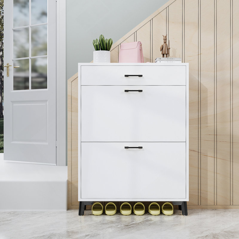 Shoe Cabinet, White