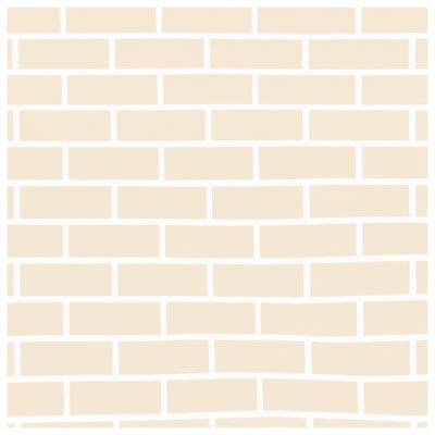 Beige Brick Wall Comforter